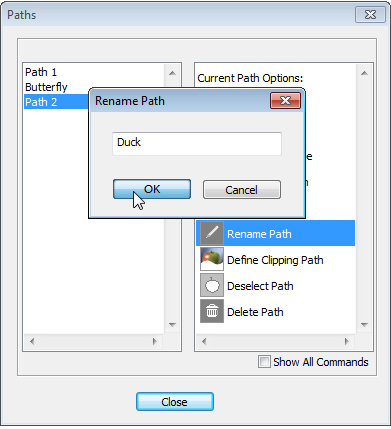 Creating path from shape layer